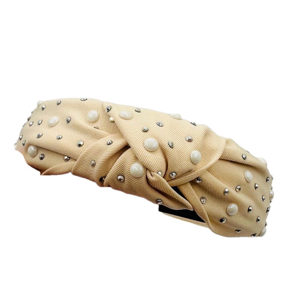 Champagne Campaign Headband, One Size, Beige‎